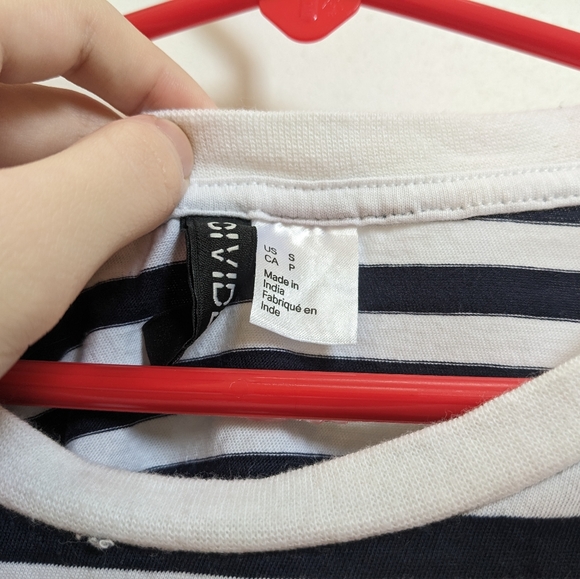 H&M Striped San Fran Crop Top - Picture 4 of 8